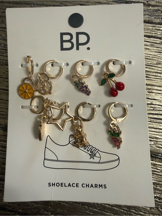 bp Other - bp Gold and Multi-Color Shoelace Charms
